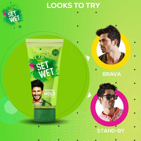 Set Wet Vertical Hold Hair Gel 100 Ml