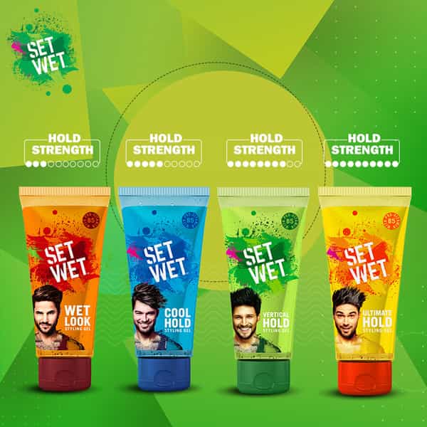 Set Wet Vertical Hold Hair Gel 100 Ml