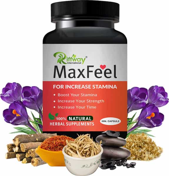 Buy RIFFWAY MAX FEEL AYURVEDIC CAPSULES FOR PREMATURE EJACULATION (30
