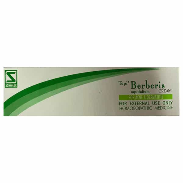 Dr. Willmar Schwabe India Topi Berberis Aquifolium Cream 25 Gm