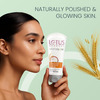 Lotus Herbals Whiteglow Oatmeal & Yogurt Skin Whitening Scrub | 50G ( Pack Of 2 )