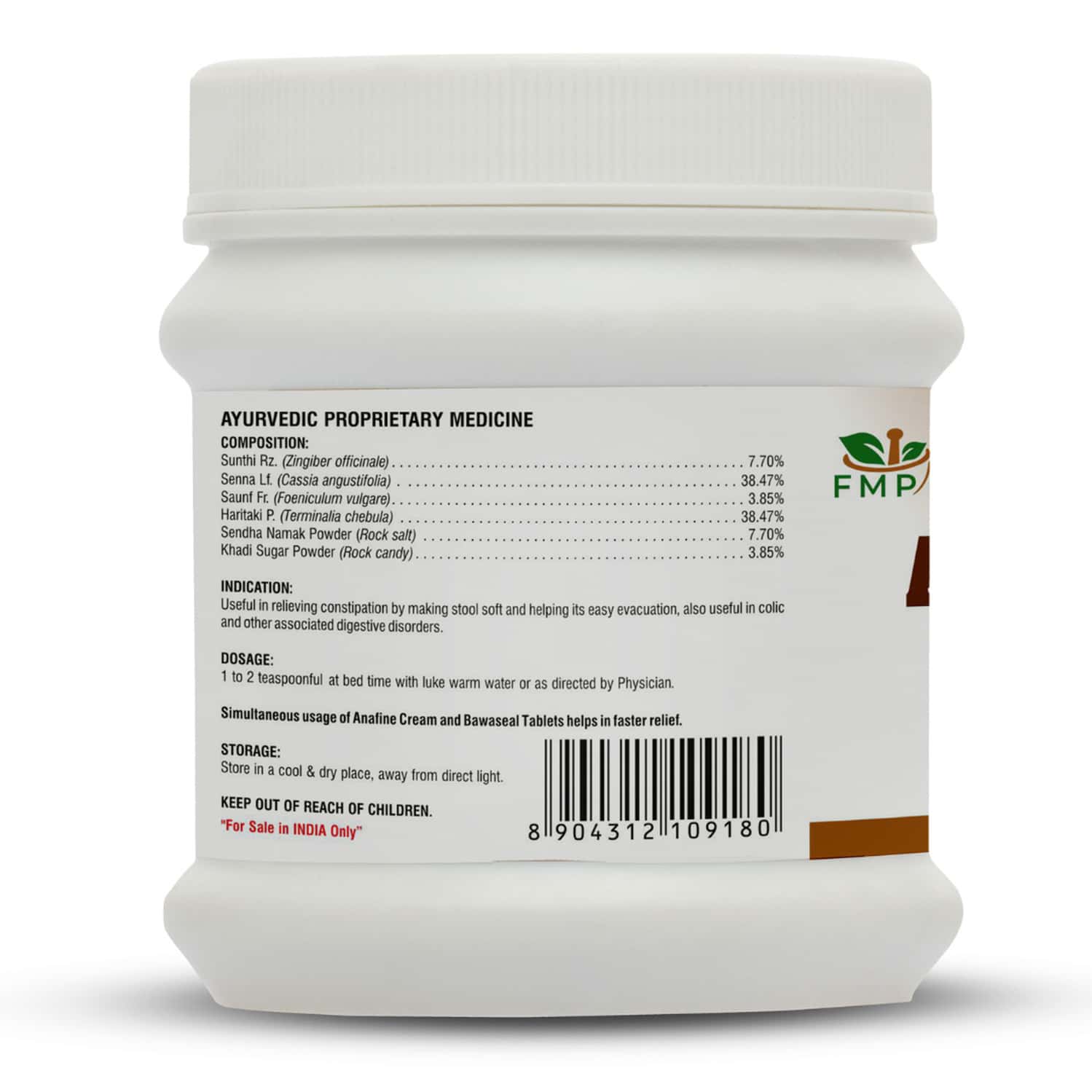 Buy FINE MORNING PHARMA AYURVEDIC AND HERBAL ANAFINE POWDER JUMBO PACK (320G) Online & Get Upto 60% OFF at PharmEasy