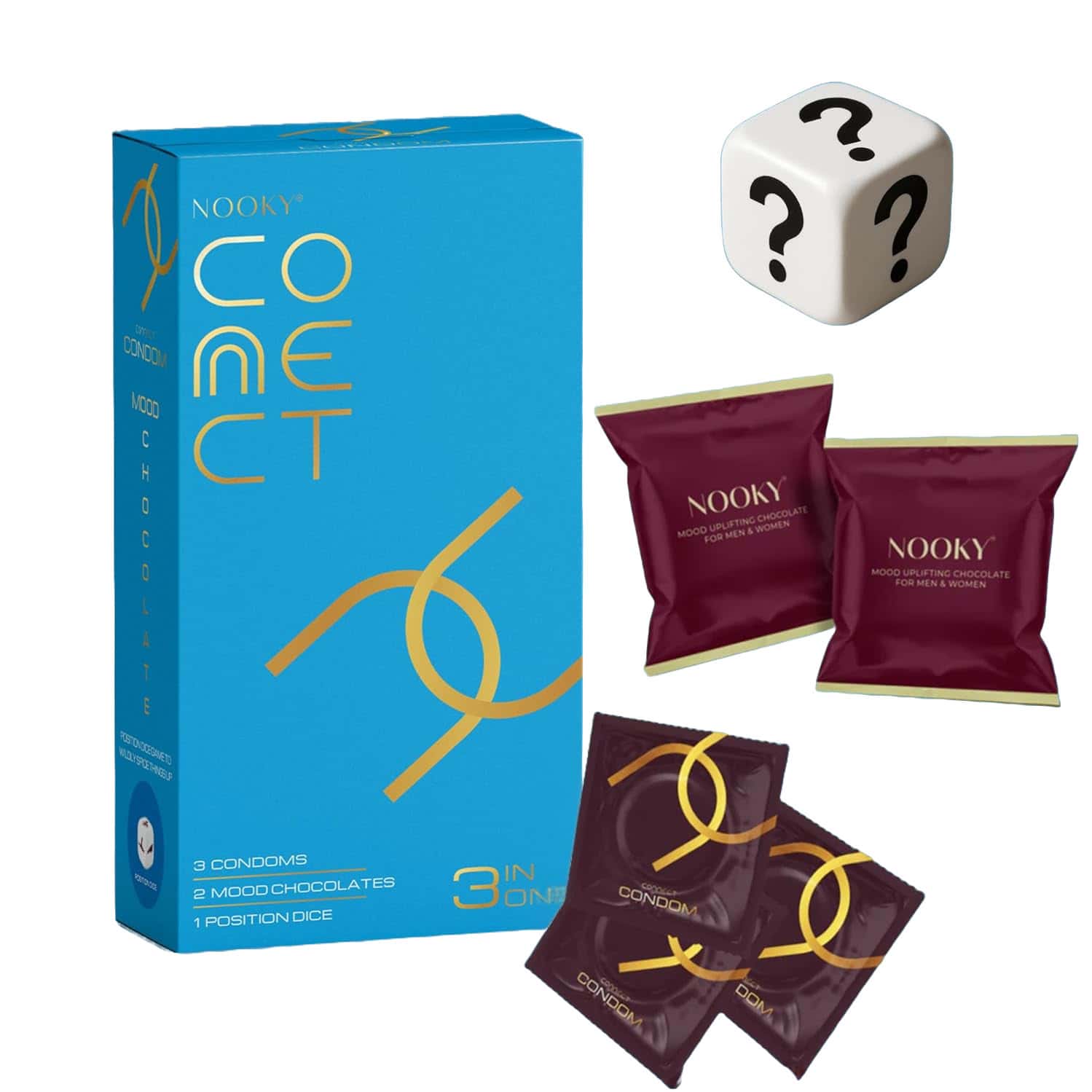 Nooky Connect Blue- The Complete Experience Box