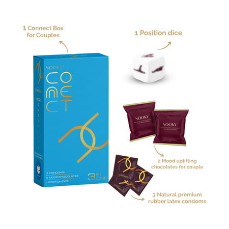 Nooky Connect Blue- The Complete Experience Box