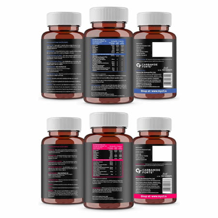 Carbamide Forte Nova Day & Night Pro Burner For Men & Women Weight Loss Management 120 Capsules