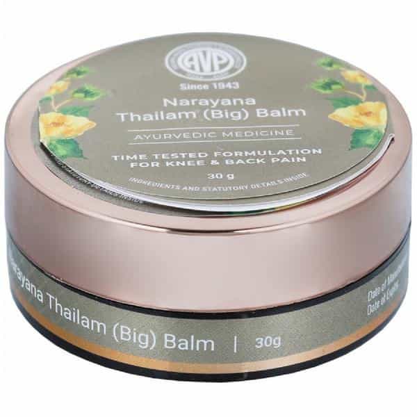 Avp Narayana Thailam Balm For Knee And Back Pain 30 Gm