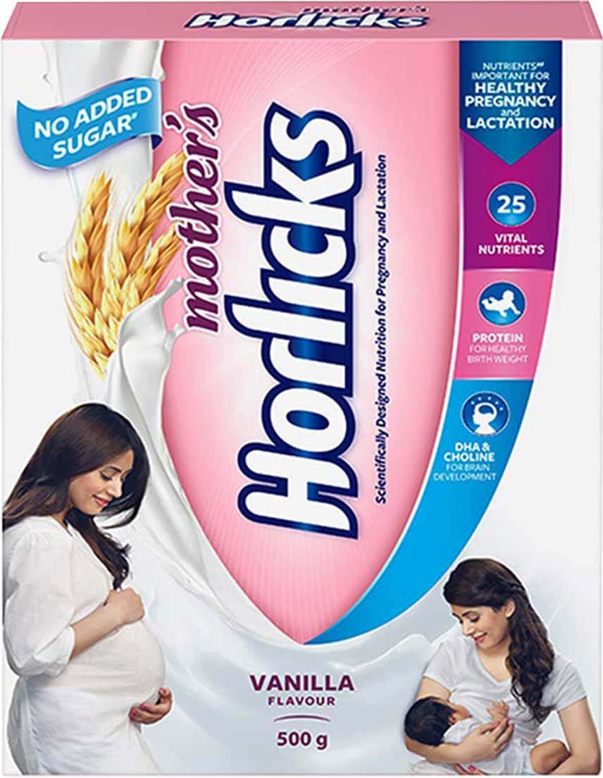 Horlicks Mother'S Plus Vanilla Refill 500 G
