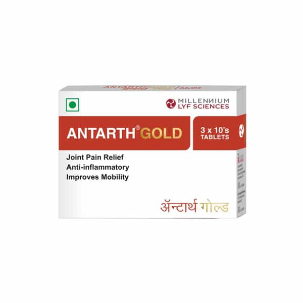 Antarth Gold Strip Of 10 Tablets (Pack Of 3)