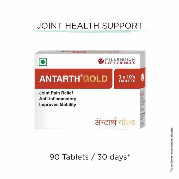 Antarth Gold Strip Of 10 Tablets (Pack Of 3)