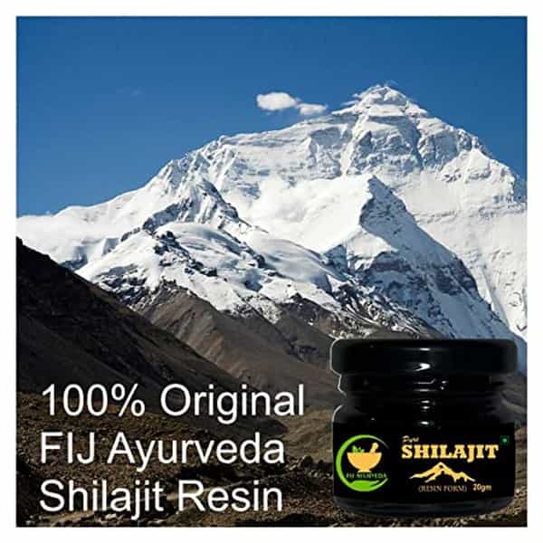 Fij Ayurveda Pure Ayurvedic Shilajit/Shilajit Resin (Semi Liquid) - 60Gm (Pack Of 3)