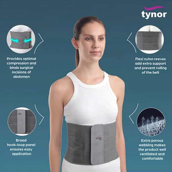 Tynor L-03 Abdominal Belt Size Xxl