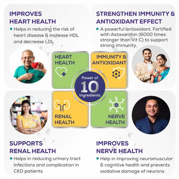 Jubilant Nutrihance Multiomega 100% Vegan Omega (60 Veg Softgels) For Heart & Nerve Renal Health