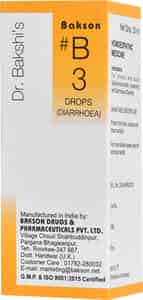 Dr Bakshi's Bakson Homoeopathy B3 Diarrhoea Drops 30 Ml