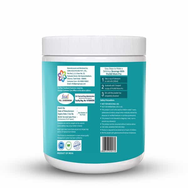 Pro360 Mom Dry Fruits Nutrition Drink Tin Of 250 G