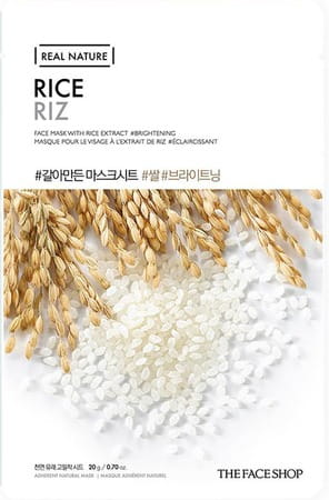 The Face Shop Real Nature Rice Masksheet