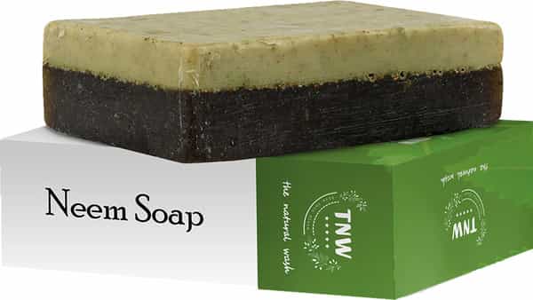 Tnw The Natural Wash Handmade Purifying Neem Soap For Acne And Rashes - 100 Gm