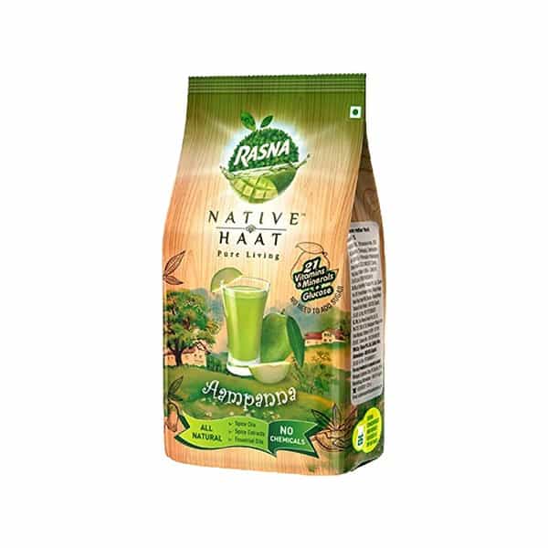 Rasna Native Haat Aampanna -Instant Drink Concentrate Mix 500 G