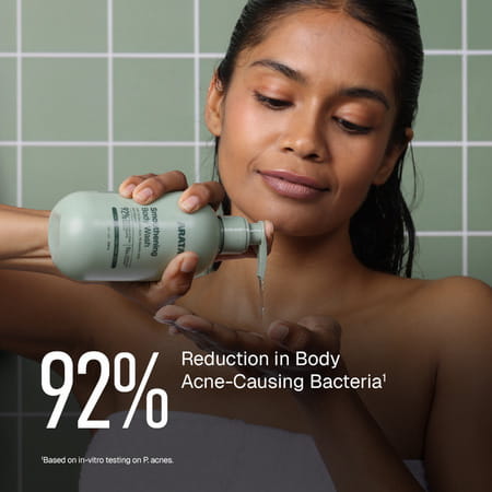 Arata Smoothening Body Wash | Bacne & Bumpy Skin | Salicylic & Glycolic | 250 Ml