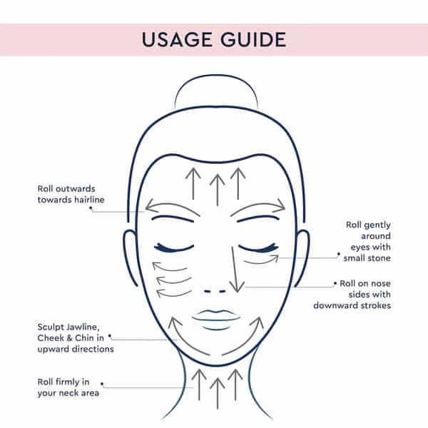 Gubb Face Roller Rose Quartz