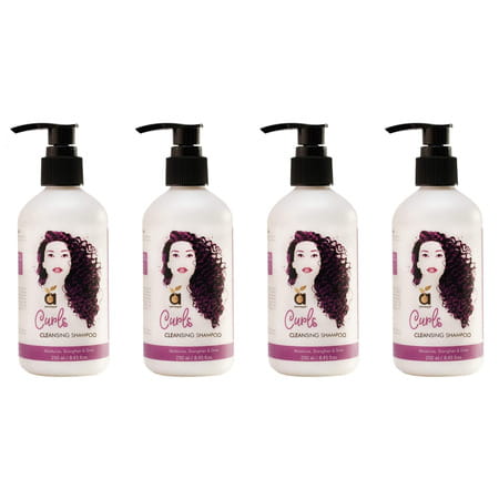 Anveya Curls Cleansing Shampoo For Dry And Frizzy Hair|For Indian Curly Hair|250Ml X Pack Of