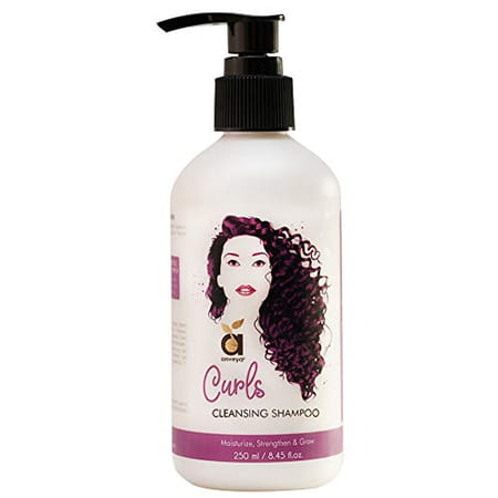 Anveya Curls Cleansing Shampoo For Dry And Frizzy Hair|For Indian Curly Hair|250Ml X Pack Of