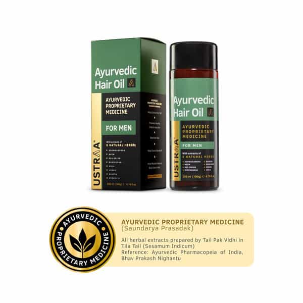Ustraa Ayurvedic Hair Oil - 200 Ml