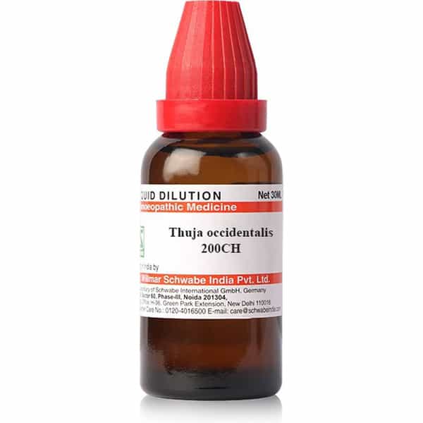 Dr. Willmar Schwabe India Thuja Occidentalis 200Ch Liquid Pack Of 3 | 30Ml Each