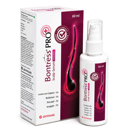 Bontress Pro+ Scalp Serum | 5% Capixyl | 3% Redensyl | 3% Anagain | 3% Procapil | 60 Ml