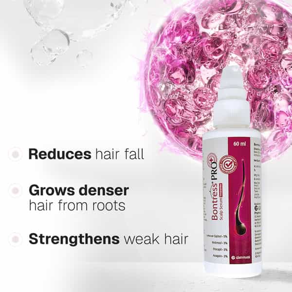 Bontress Pro+ Scalp Serum | 5% Capixyl | 3% Redensyl | 3% Anagain | 3% Procapil | 60 Ml