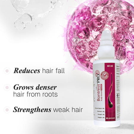 Bontress Pro+ Scalp Serum | 5% Capixyl | 3% Redensyl | 3% Anagain | 3% Procapil | 60 Ml