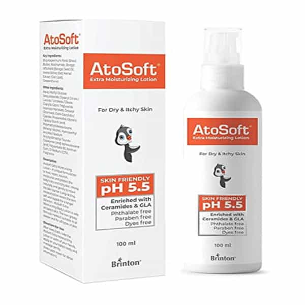 Atosoft Ph 5.5 Bottle Of 100Ml Extra Moisturizing Lotion