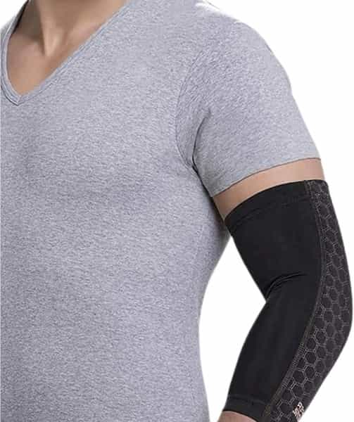 Copper Fit Freedom Elbow Sleeve Adults Copper Infused Black 1 Count