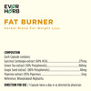 Everherb Fat Burner - Natural Herbal Blend - Accelerates Calorie Burning - 60 Caps (By Pharmeasy)