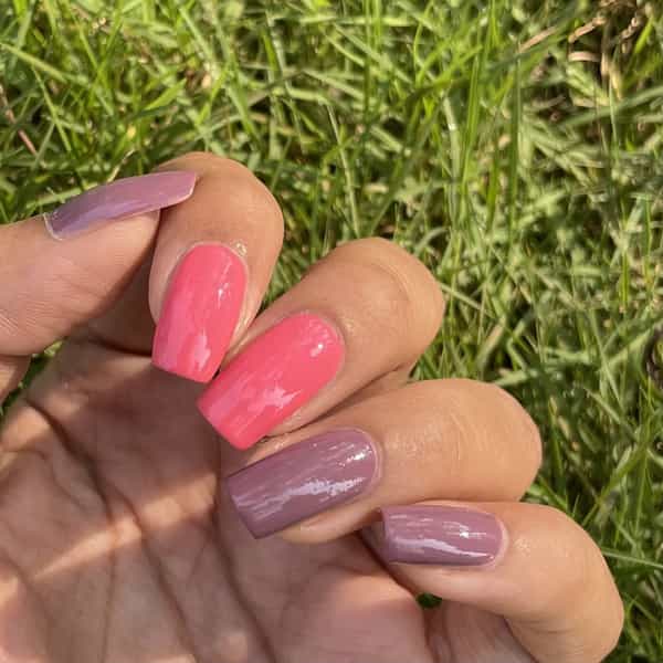 Debelle Gel Nail Polish Gift Set Of 2 Bebe Kiss | Majestique Mauve- 16 Ml (8 Ml Each)