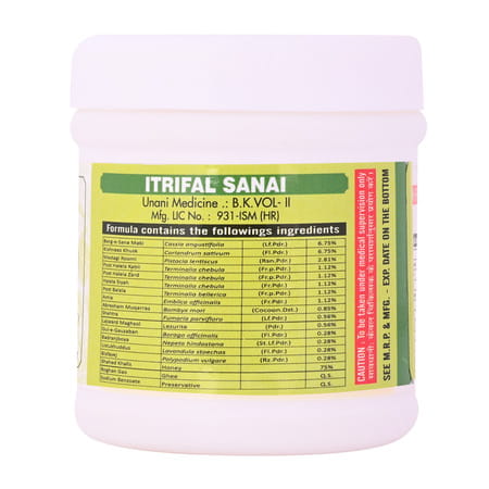 Cipzer Itrifal Sanai 125gm | Herbal Tonic For Constipation| Dizziness & Headache Relief