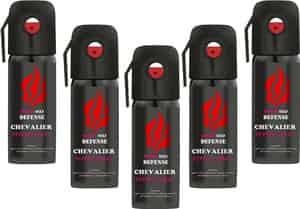 Chevalier Self Defense Pepper Spray For Women Safety/protection Pack Of 5