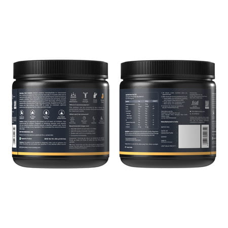 Nutrabay Gold Micronised Creatine Monohydrate - 250G | Orange|Pre/Post Workout Supplement