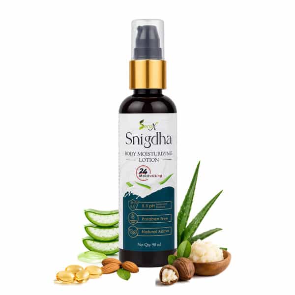 Revinto Snigdha Body Moisturizing Lotion |24Hr Deep Hydration For Dry & Winter Skin | 90Ml