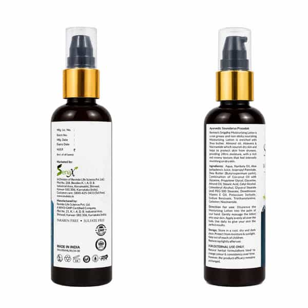 Revinto Snigdha Body Moisturizing Lotion |24Hr Deep Hydration For Dry & Winter Skin | 90Ml