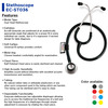 Easycare (German Tech.) Head Stethoscope Perfect For Medical And Home - Ec036