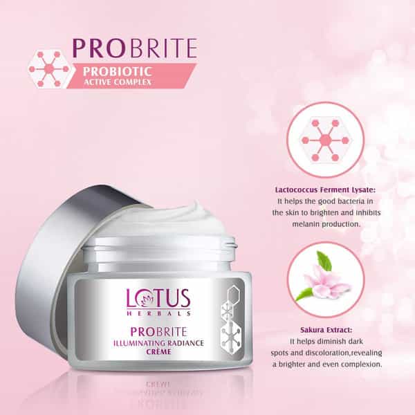 Lotus Herbals Probrite Illuminating Radiance Night Cream 50G