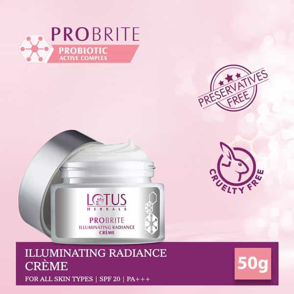 Lotus Herbals Probrite Illuminating Radiance Night Cream 50G