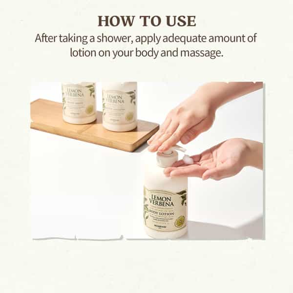 Skinfood Lemon Verbena Body Lotion - Luxurious | Hydrating Lotion| 450Ml