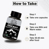 Earth King Himalayan Shilajit Capsule | Long Time, Performance Booster & Stamina - 500Mg 30 Capsules