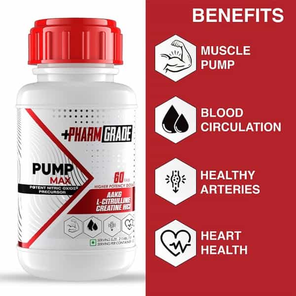Pharmgrade Pump Max(60Tabs)Red Series