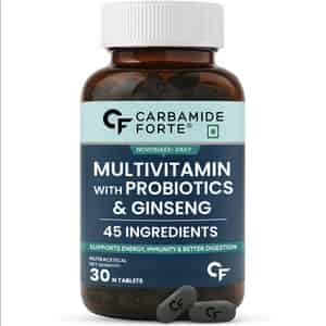 Carbamide Forte Multivitamin With Probiotics Supplement - 30 Tablets