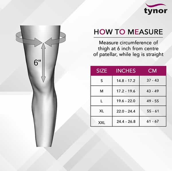 Tynor D-11 Knee Immobilizer 19/48 Cm Size Small