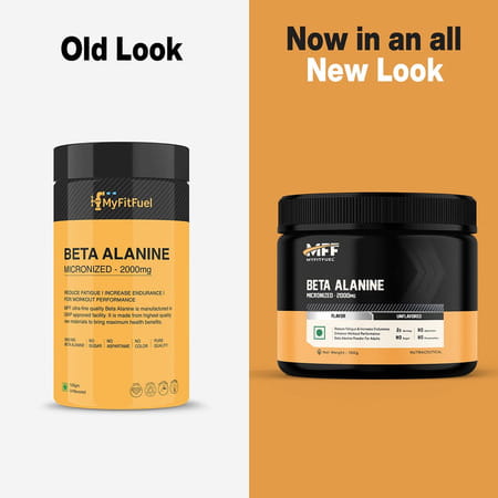 Myfitfuel Beta Alanine (100 Gm) Unflavoured| Amino Acid