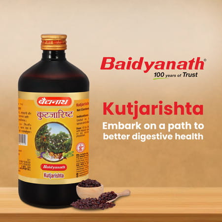 Baidyanath Kutajarishta 450 Ml