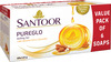 Santoor Glycerine Pureglo Soap 125G (Pack Of 6)